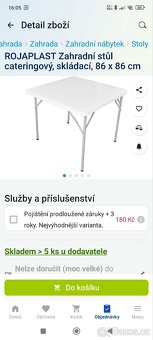 Skládací stůl - 2