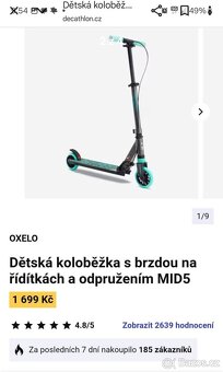 Koloběžka Decathlon dětská - 2
