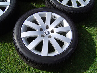 4 XZIMNÍ HLINÍKOVÁ KOLA ŠKODA OCTAVIA III..205/50 R17 - 2