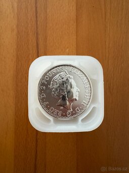 STŘÍBRNÁ MINCE 1 OZ BRITANNIA 2020 - 2