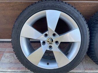 Škoda Octavia 3 orig. alu kola Denom 225/45 R17 Octavia 3 - 2