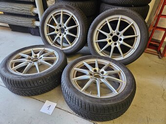 Zimní sada Mercedes B  ALU 5x112 205/50 R17 - 2