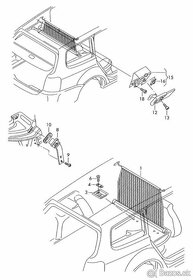 Volkswagen Passat B6/B7 dělící síť do zavazadlového prostoru - 2