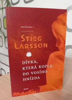 Kmihy Stieg Larrson - Milenium - 2