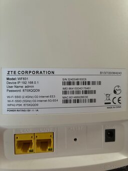 Přenosný modem na SIM ZTE wF831 - 2
