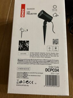 Vánoční led projector emos - 2