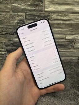 iPhone 14 Pro 128GB Gold, baterie 83% - 2