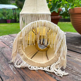 RETRO STÍNIDLO K LAMPIČCE - 2