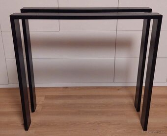 Stolová podnož 2x černá, nová, PC 3150 Kč - 2