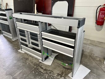 Dílenské alu regály BOTT - 2