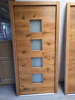 Dubové dveře masiv 90 Levé - 2