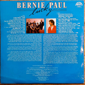 Bernie Paul – Lucky 1987 LP deska, stav G+ / VYPRANÁ - 2
