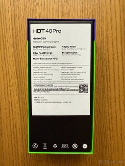Infinix HOT 40 PRO 16GB/256GB Starfall Green - 2