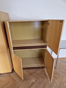 2x Dřevěná skříňka - 2