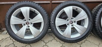 Originál alu Škoda Superb 3 5x112 225/45 R17 - 8,5mm zimní - 2