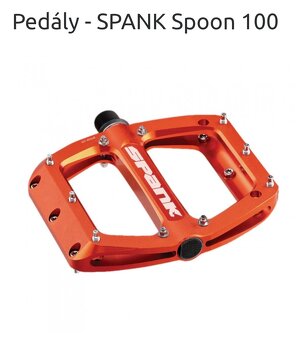 Prodám nové pedály Spank Spoon 100 - 2