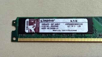 Ram Kingston 2GB DDR2 800MHz - 2