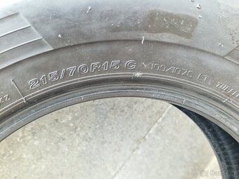 215/70/15C Letní pneu 2x Bridgestone 2x Barum - 2