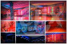 Exkluzívna LED opona 15m x 40cm - 2