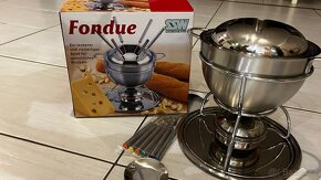 nerezové fondue pro ohřev pomocí kahanu - 2