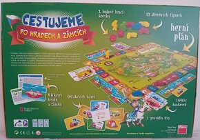 Společenská hra Cestujeme po hradech a zámcích - 2