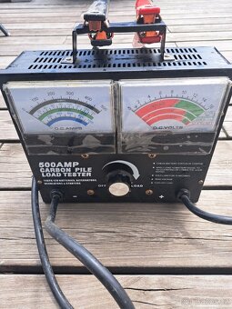 Zátěžový tester autobateriíí 500AMP - 2