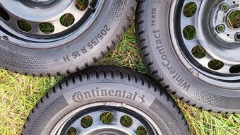 Zimní kola Škoda Octavia 3, 5x112 R16, 205/55 R16, DOT 3522 - 2