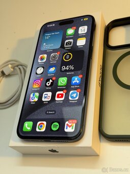 iPhone 15 Pro Max 256GB Modry - 2