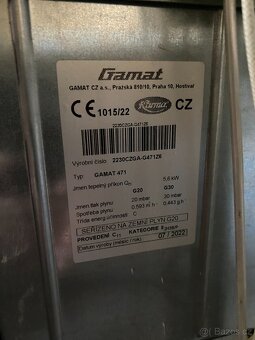 Plynové topidlo GAMAT 471 - 2