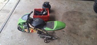 Soubor dílů minibike - 2