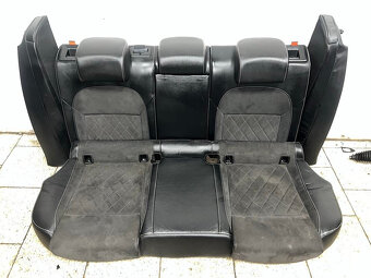 Sportline sedačky černá kůže alcantara Škoda Superb 3 2018 - 2