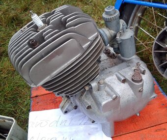 Závodní motor Manet Tatran 125 ccm motokára či silnice - 2