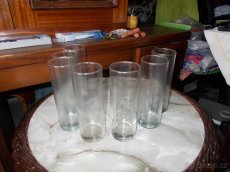 Skleničky vysoké - 7 kusů - 2