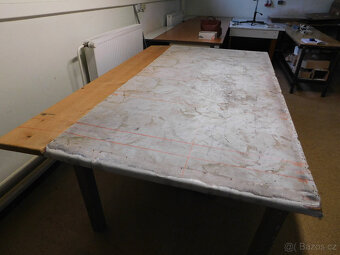 Stůl pracovní z masivu - 2