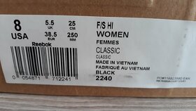 Dívčí/dámské boty Reebok classic F/S HI black - 2