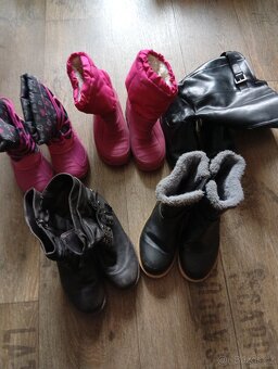 dětské boty zimní vel.29-33 3+1zdarma - 2