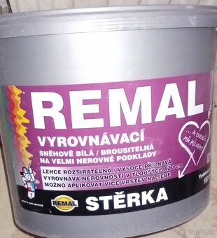 Stěrka remal vnitřní 30kg - 2