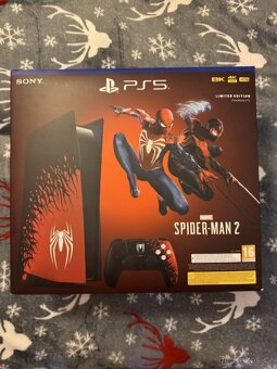 Playstation 5/PS5-Limitovaná edice Spiderman + 2x ovladač - 2