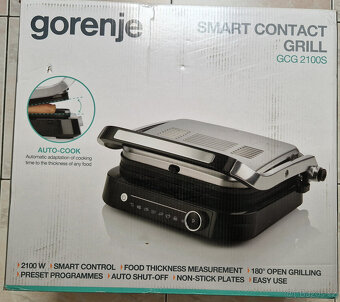 Kontaktní gril Gorenje GCG 2100S - 2