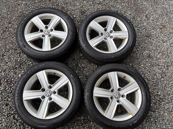 Alu orig celoroční sada VW Dover 5x112 6,5J ET46 205/55 R16 - 2