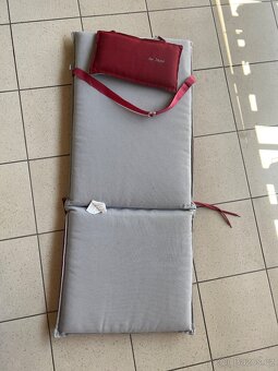 Luxusní Polstry na zahradní židle a lavici - 2