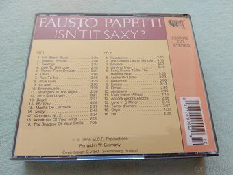 Fausto Papetti - Isn't It Saxy (1988) - 2x Audio CD - 2