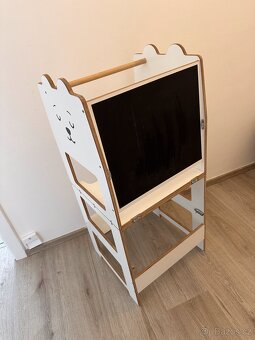 Učící věž pro děti Craffox (bílý medvěd) - 2