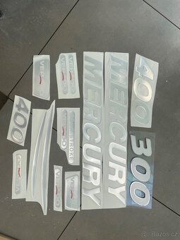 Samolepky na motor mercury 300hp - 2