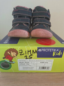 Zimní boty bf Protetika Kabi navy - vel. 25 - 2