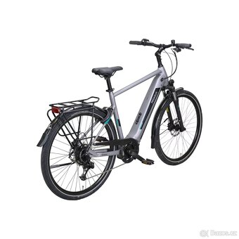 Nové pánské trek, el. kolo Pegasus EVO CX 625, 28" stříbrné - 2