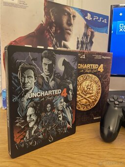 PS4 1TB + 2 ovladače + 6 her, orig. balení - 2