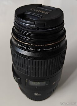 Prodám objektiv Canon EF 100 mm f/2,8 Macro - 2