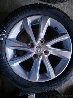 original al kola opel corsa 4x108 + 195/55/16 zima - 2