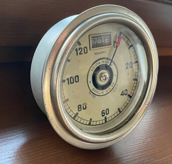 Tachometr Deuta Werke Praga, Tatra, Škoda - 2